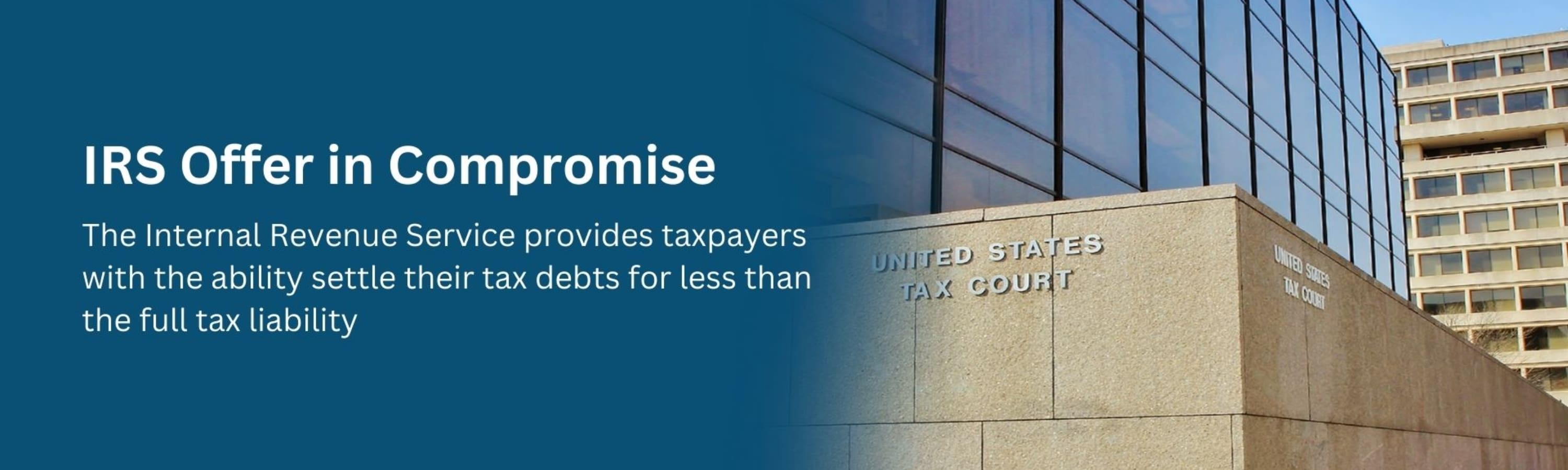 IRS Offer in Compromise