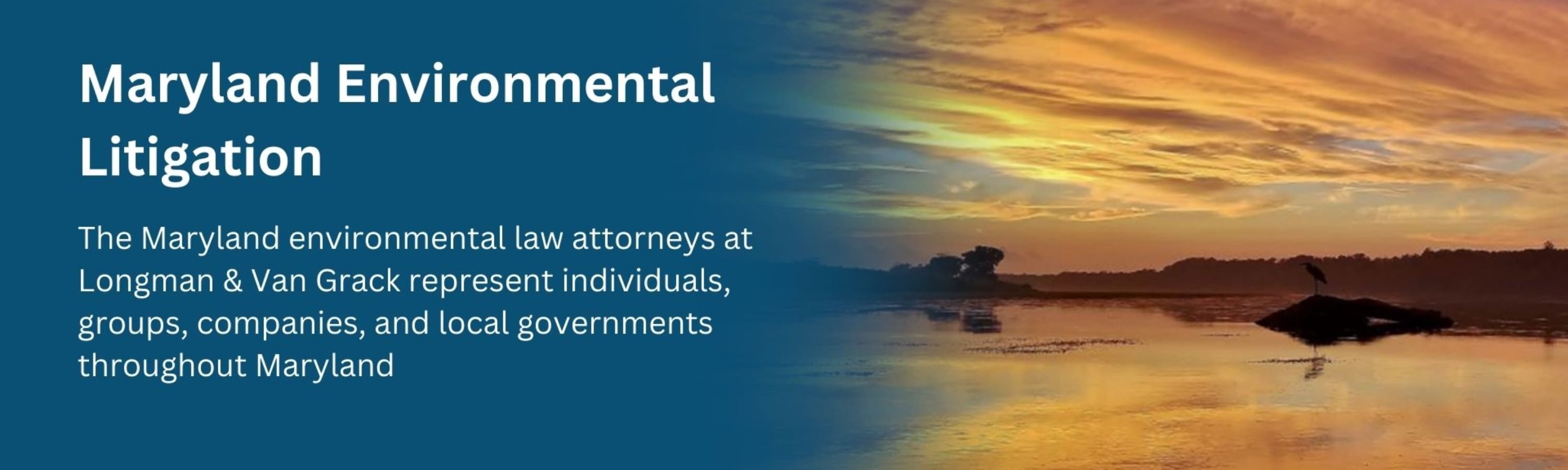 Maryland Environmental Litigation