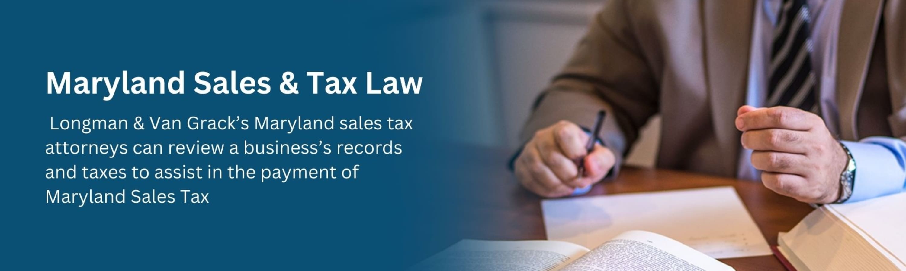 Maryland Sales & Tax Law